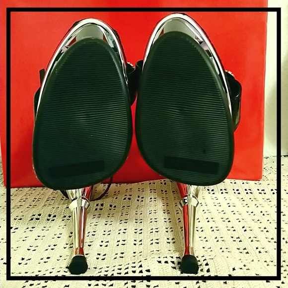 Kotonica BELLA Black Crystal Embellished Stilettos - Picture 3 of 7